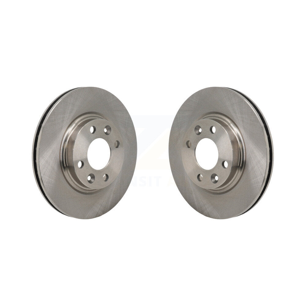 Disc Brake Rotors Front Pair For Smart Fortwo EQ fortwo Forfour