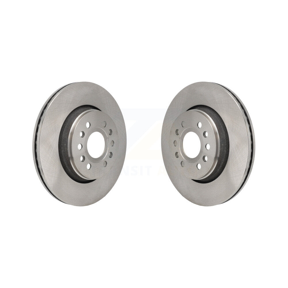 Disc Brake Rotors Front Pair For Ram 1500 Jeep Wagoneer Grand L