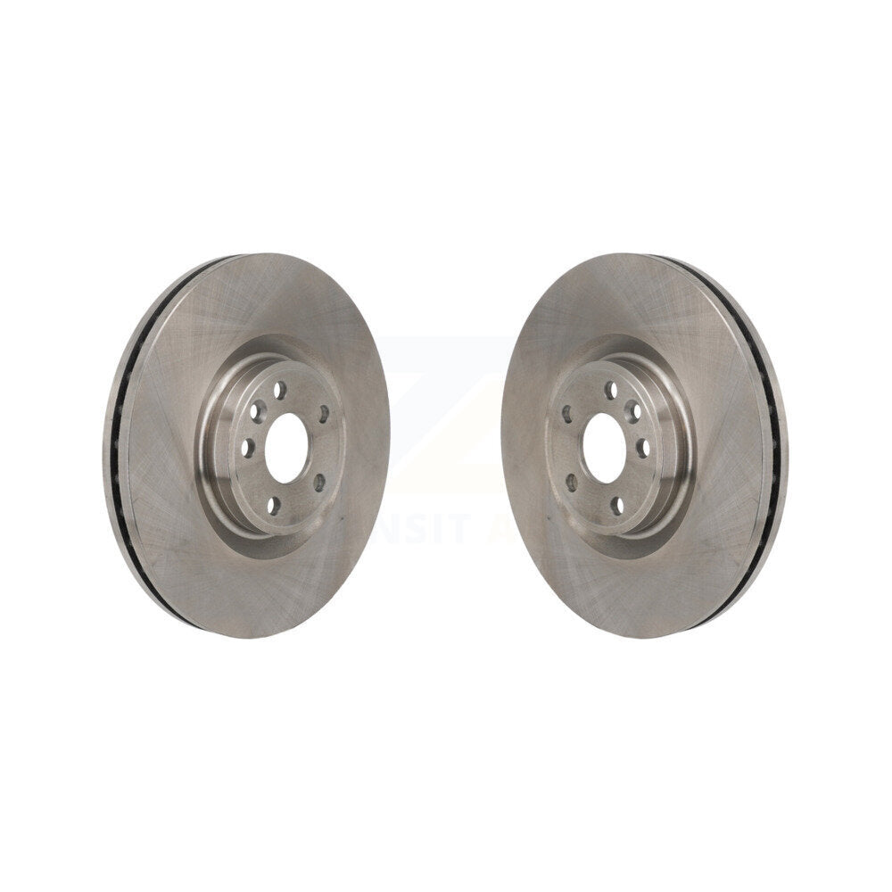 Brake Rotor Front Pair For Land Rover Discovery Sport Range Evoque Jaguar E-Pace