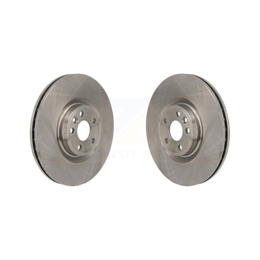 Brake Rotor Front Pair For Land Rover Discovery Sport Range Evoque Jaguar E-Pace