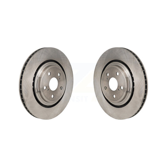Disc Brake Rotors Front Pair For Toyota Highlander Lexus RX350 RX350h