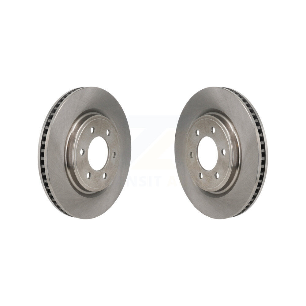 Disc Brake Rotors Front Pair For 2022-2023 Ford F-150 Lightning