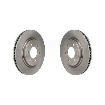 Disc Brake Rotors Front Pair For 2022-2023 Ford F-150 Lightning