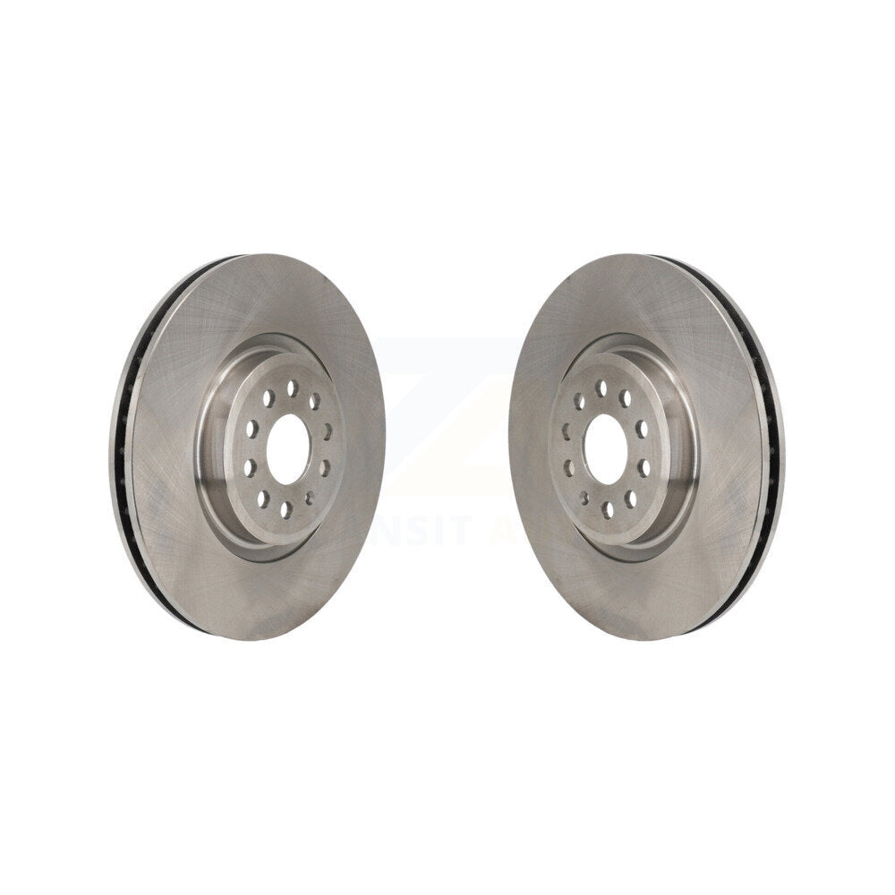 Disc Brake Rotors Front Pair For Volkswagen ID.4 Audi Q4 e-tron Sportback