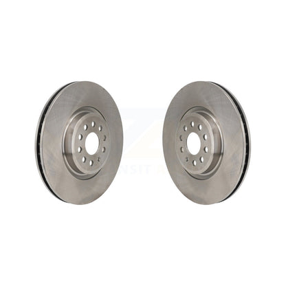 Disc Brake Rotors Front Pair For Volkswagen ID.4 Audi Q4 e-tron Sportback