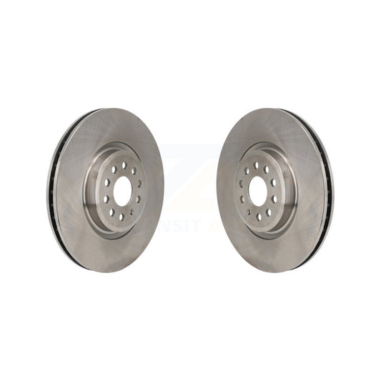 Disc Brake Rotors Front Pair For Volkswagen ID.4 Audi Q4 e-tron Sportback