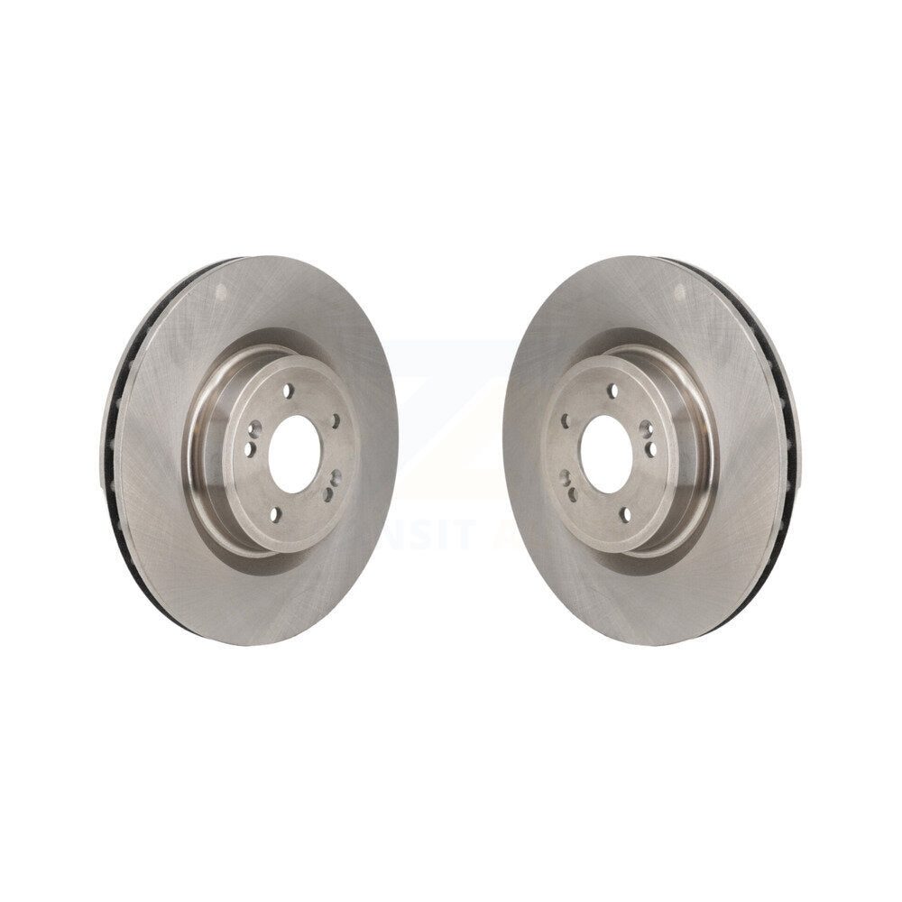 Disc Brake Rotors Front Pair For Genesis G70 Kia Stinger