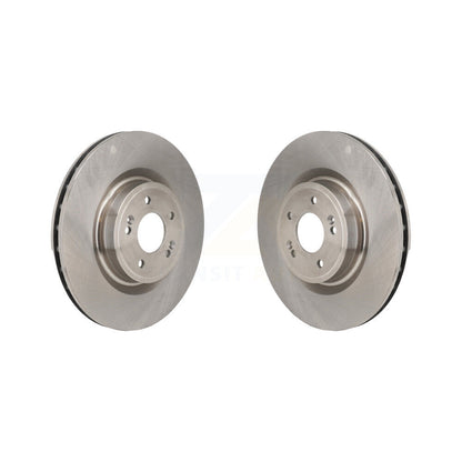Disc Brake Rotors Front Pair For Genesis G70 Kia Stinger