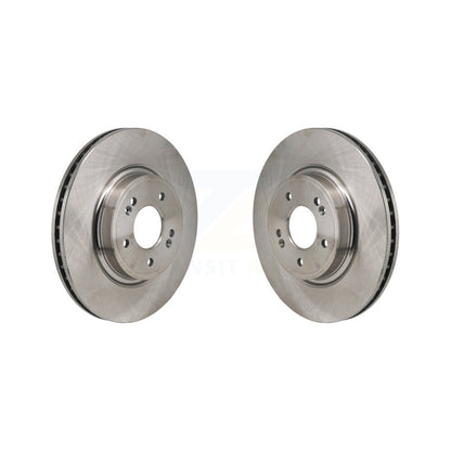 Disc Brake Rotors Front Pair For Genesis G70 Kia Stinger