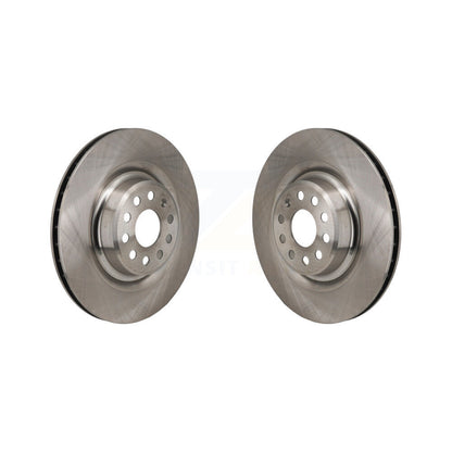 Disc Brake Rotors Rear Pair For Tesla S