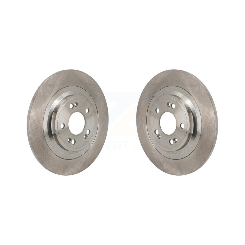 Disc Brake Rotors Rear Pair For Hyundai Ioniq 5 Genesis Kia EV6 GV70 6 GV60 G80