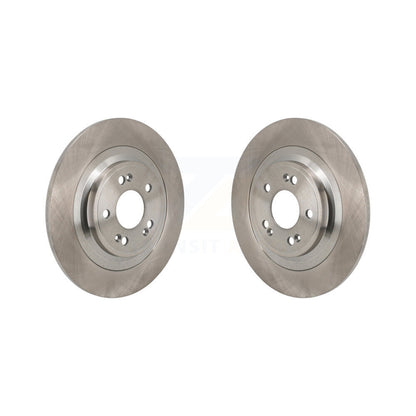 Disc Brake Rotors Rear Pair For Hyundai Ioniq 5 Genesis Kia EV6 GV70 6 GV60 G80