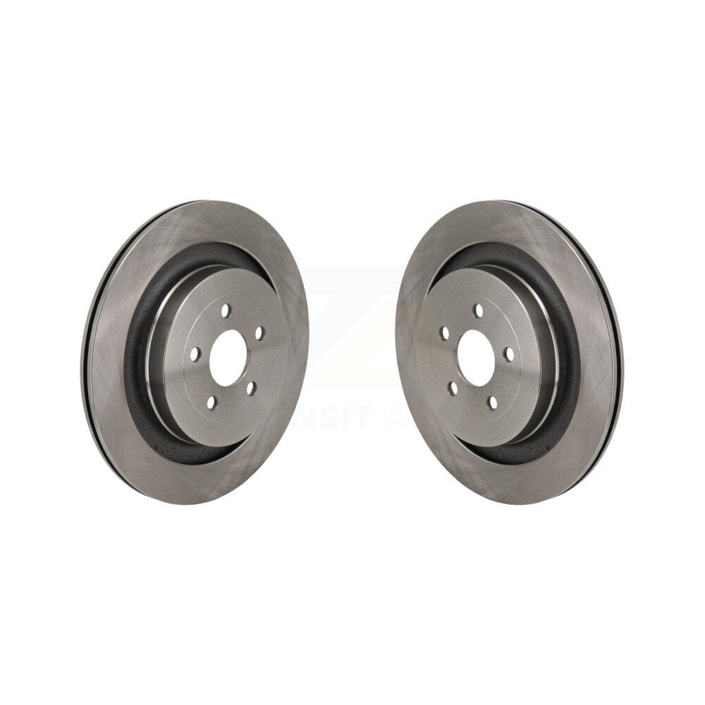 Disc Brake Rotors Rear Pair For Ford Edge Lincoln Nautilus