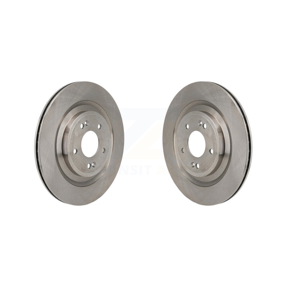 Disc Brake Rotors Rear Pair For Hyundai Santa Fe Kia Sorento