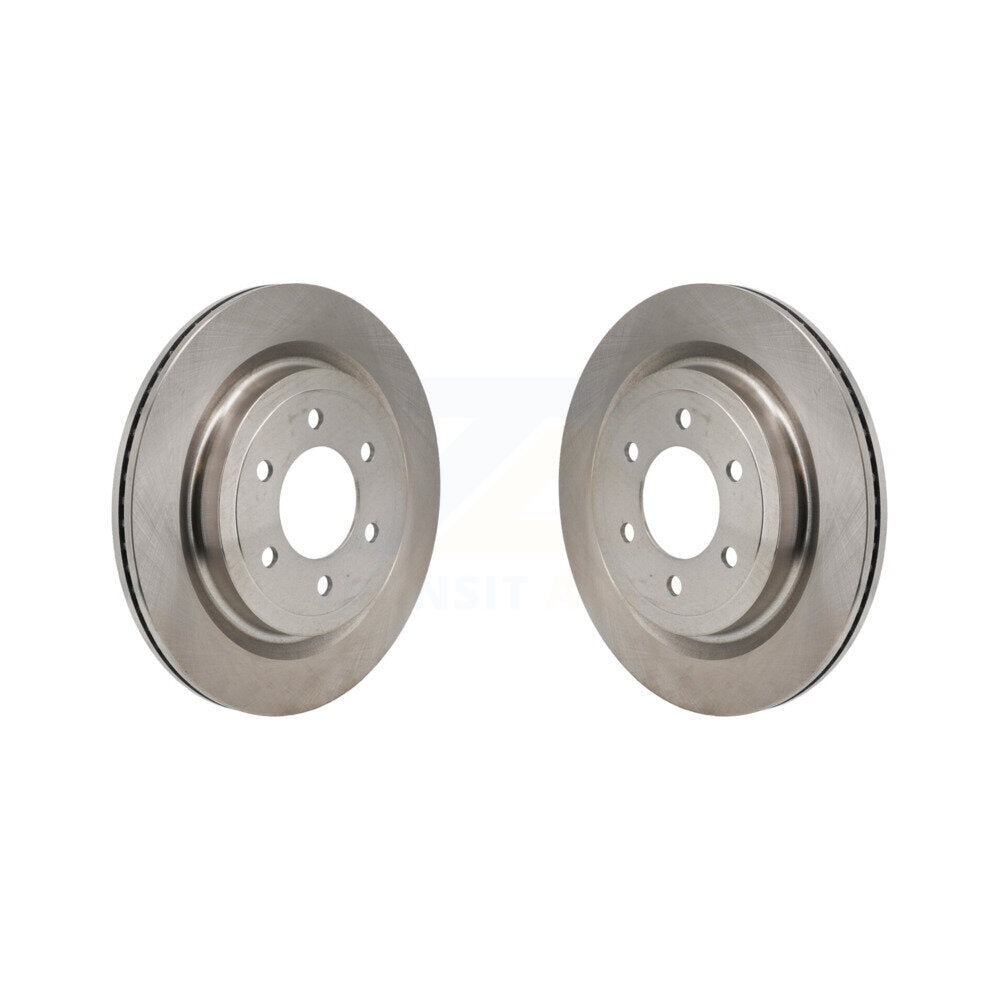 Disc Brake Rotors Rear Pair For Ford F-150 Lightning