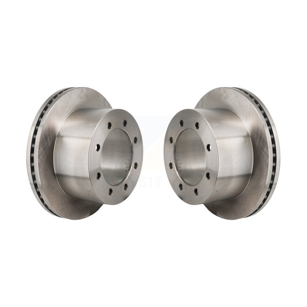 Disc Brake Rotors Rear Pair For 2020-2024 GMC Sierra 3500 HD Chevrolet Silverado