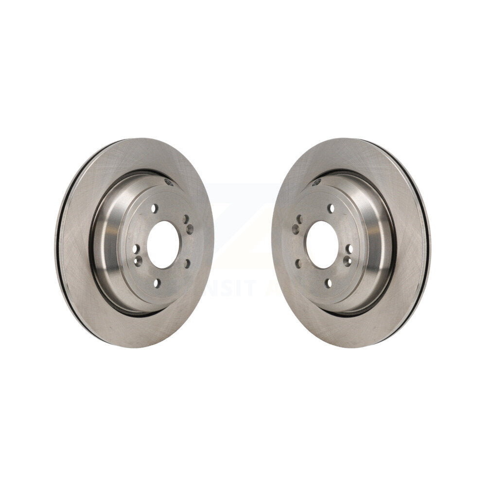Disc Brake Rotors Rear Pair For Hyundai Equus Kia K900