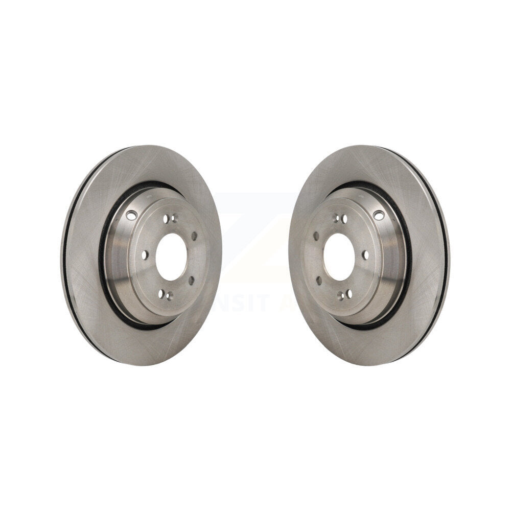 Disc Brake Rotors Rear Pair For Genesis G70 Kia Stinger G80