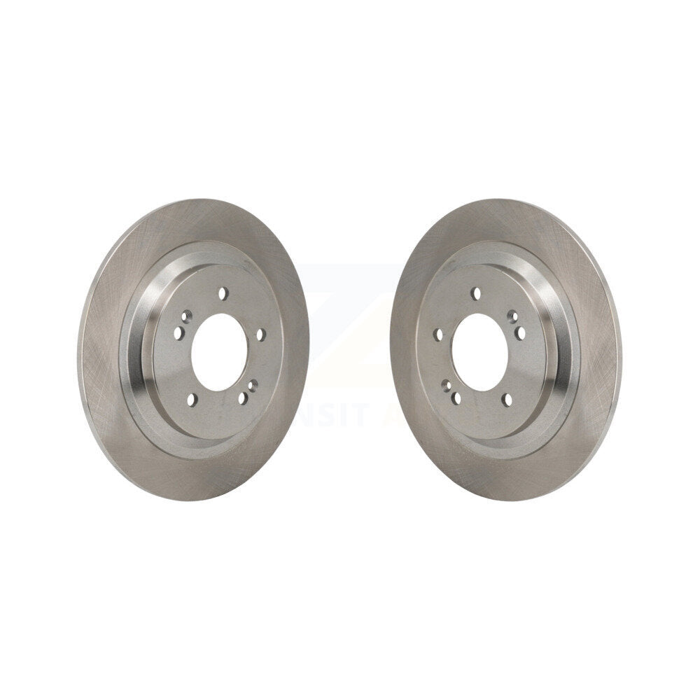 Disc Brake Rotors Rear Pair For Kia Hyundai Carnival Santa Cruz Fe Sorento