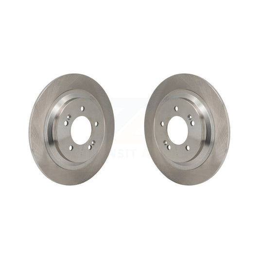 Disc Brake Rotors Rear Pair For Kia Hyundai Carnival Santa Cruz Fe Sorento