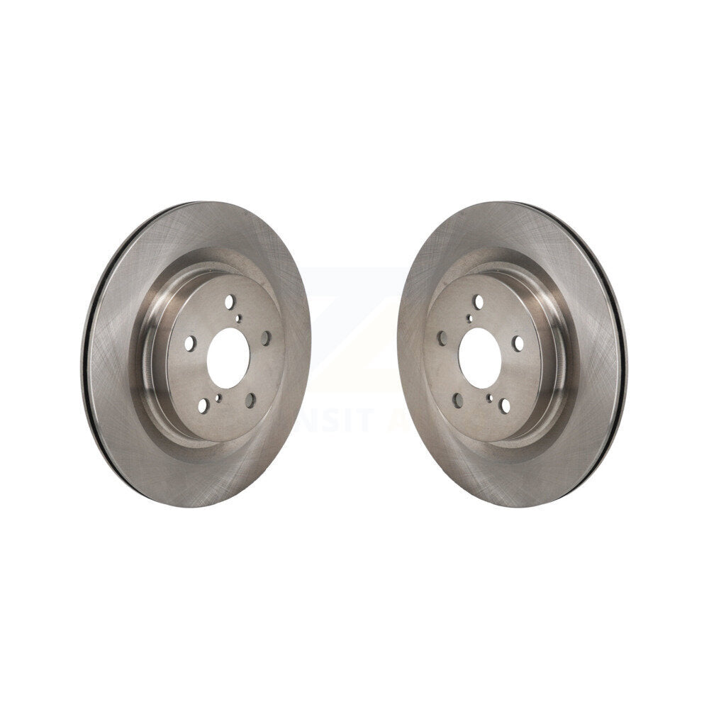 Brake Rotor Rear Pair For Toyota Sienna Lexus RAV4 Prime NX350h bZ4X NX350 NX250