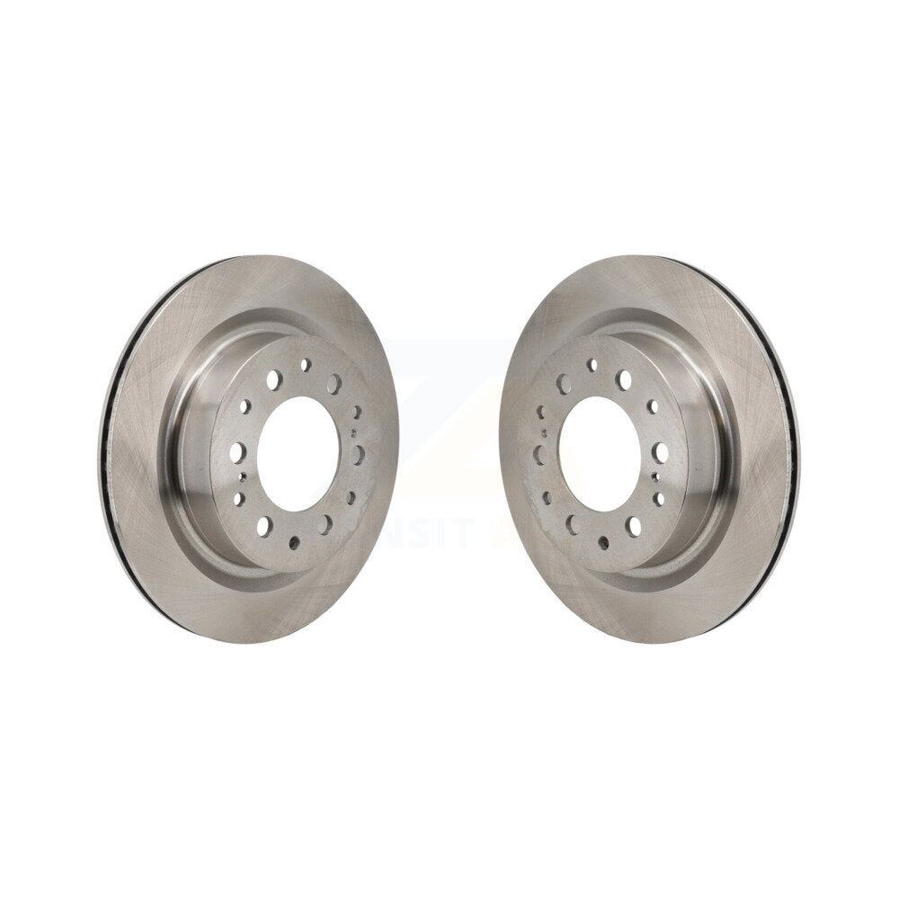 Disc Brake Rotors Rear Pair For Toyota Tundra Sequoia Lexus LX600