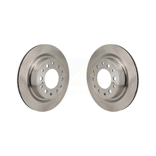 Disc Brake Rotors Rear Pair For Toyota Tundra Sequoia Lexus LX600