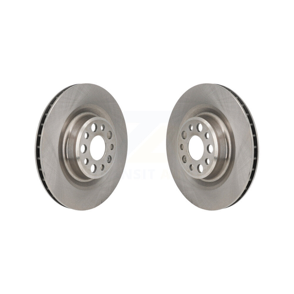 Disc Brake Rotors Rear Pair For Tesla X S