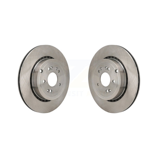 Disc Brake Rotors Rear Pair For Genesis G70 Kia Stinger