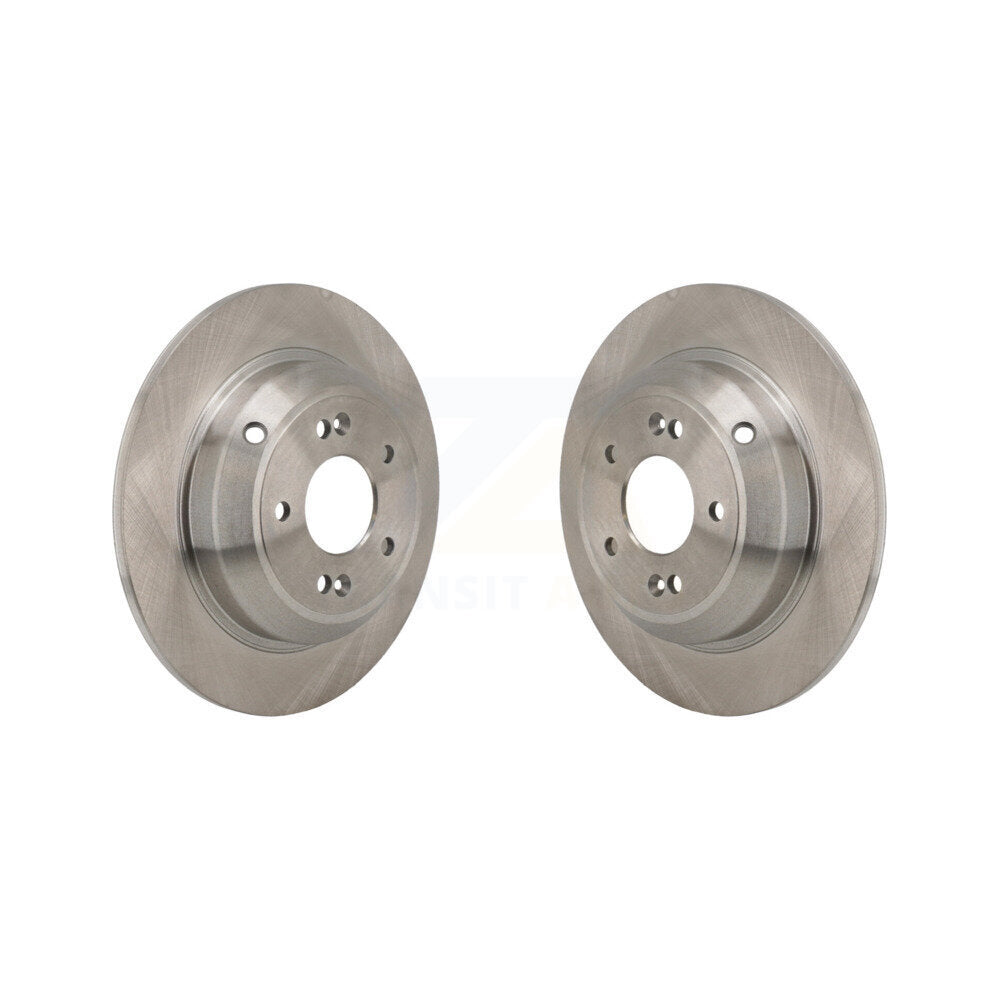 Disc Brake Rotors Rear Pair For Genesis G70 Kia Stinger