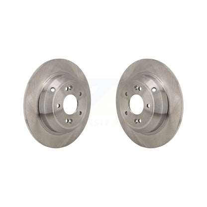 Disc Brake Rotors Rear Pair For Genesis G70 Kia Stinger