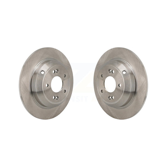 Disc Brake Rotors Rear Pair For Genesis G70 Kia Stinger