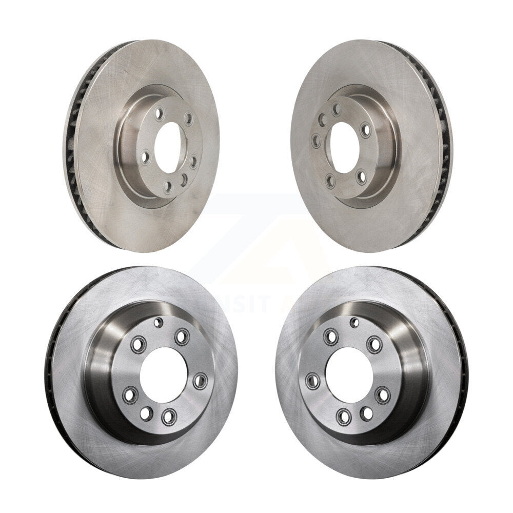 Disc Brake Rotors Front Rear Kit For Volkswagen Touareg Porsche Cayenne