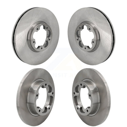 Disc Brake Rotors Front Rear Kit For Ford E-Transit