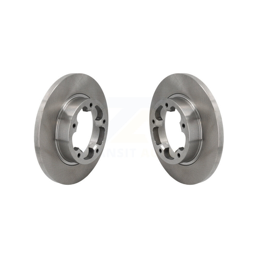 Disc Brake Rotors Rear Pair For 2022-2024 Ford E-Transit