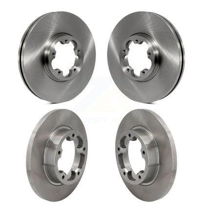Disc Brake Rotors Front Rear Kit For Ford E-Transit