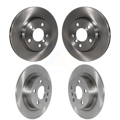 Brake Rotors Front Rear Kit For Mini Cooper SE with BATTERY EV (EV BEV) engine