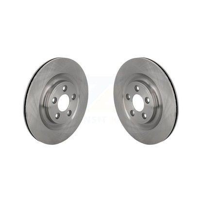 Disc Brake Rotors Rear Pair For Jaguar F-Type XJ