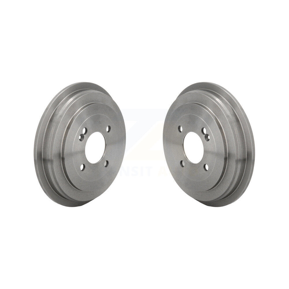 Brake Drums Rear Pair For Kia Rio Hyundai Accent
