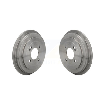 Brake Drums Rear Pair For Kia Rio Hyundai Accent
