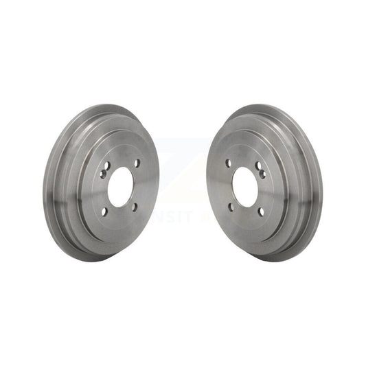 Brake Drums Rear Pair For Kia Rio Hyundai Accent