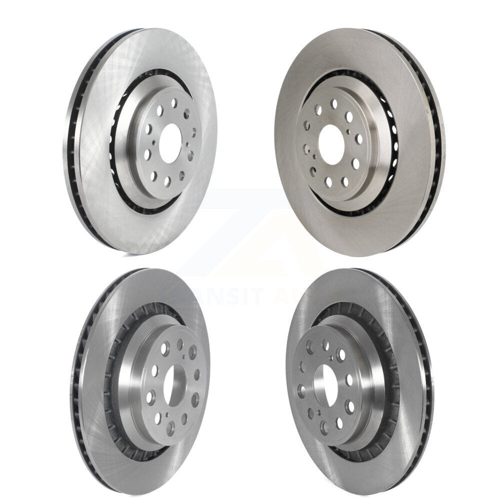 Disc Brake Rotors Front Rear Kit For Lexus LS460 LS600h