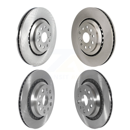 Disc Brake Rotors Front Rear Kit For Lexus LS460 LS600h