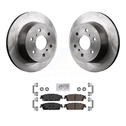 Brake Rotor & Semi-Metallic Pad Rear Kit For Chevrolet GMC Silverado 1500 Sierra