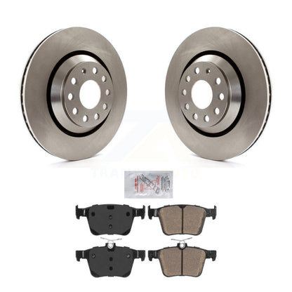 Disc Brake Rotors And Ceramic Pads Rear Kit For Volkswagen Atlas Golf R