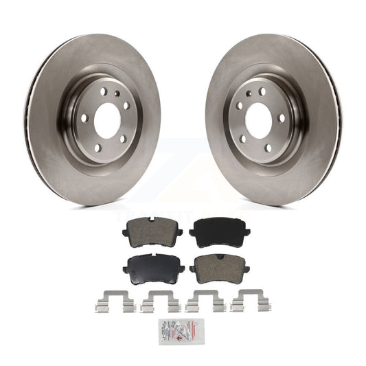 Brake Rotor & Semi-Metallic Pad Rear Kit For Audi Porsche Macan A6 Quattro A7 A8