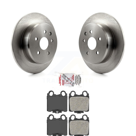 Brake Rotor & Semi-Metallic Pad Rear Kit For Lexus SC430 IS300 GS300 GS400 GS430