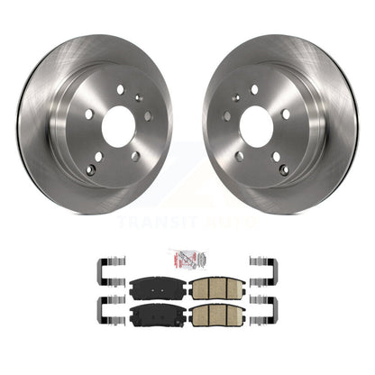 Brake Rotor And Ceramic Pad Rear Kit For 2010-2017 Chevrolet Equinox GMC Terrain