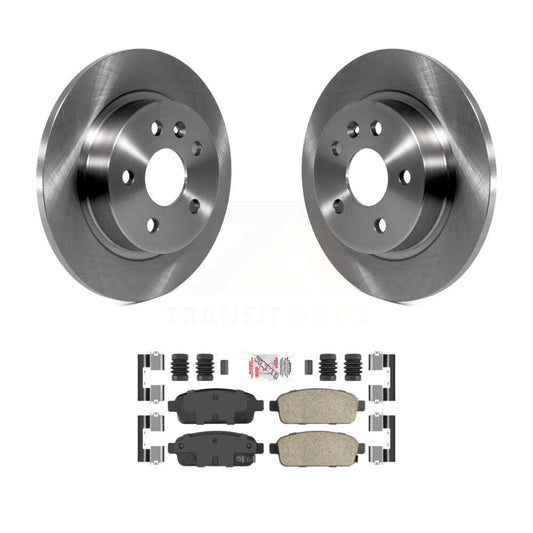 Brake Rotor And Ceramic Pad Rear Kit For Chevrolet Cruze Trax Buick Encore Sonic
