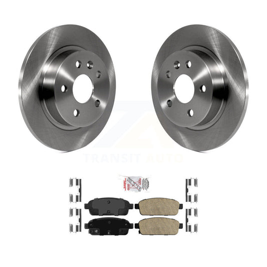 Brake Rotor And Ceramic Pad Rear Kit For Chevrolet Cruze Trax Buick Encore Sonic